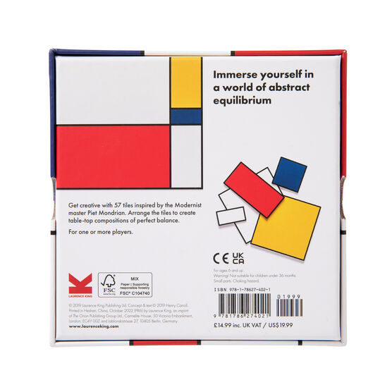 Make your own Mondrian: A Modern Art puzzle